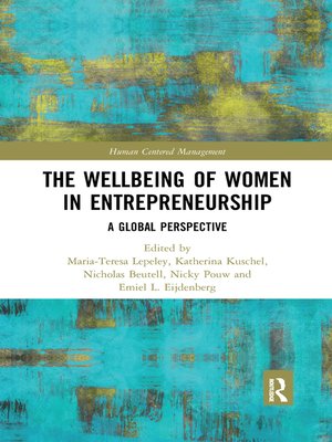 cover image of The Wellbeing of Women in Entrepreneurship